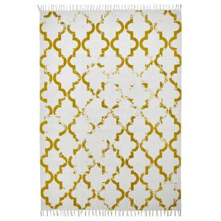 Naturfaserteppich Baumwolle My Stockholm handmade, mustard